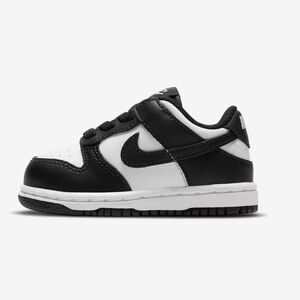 Nike Dunk Low Black and White Panda Toddler Size 4c Shoes WITH BOX